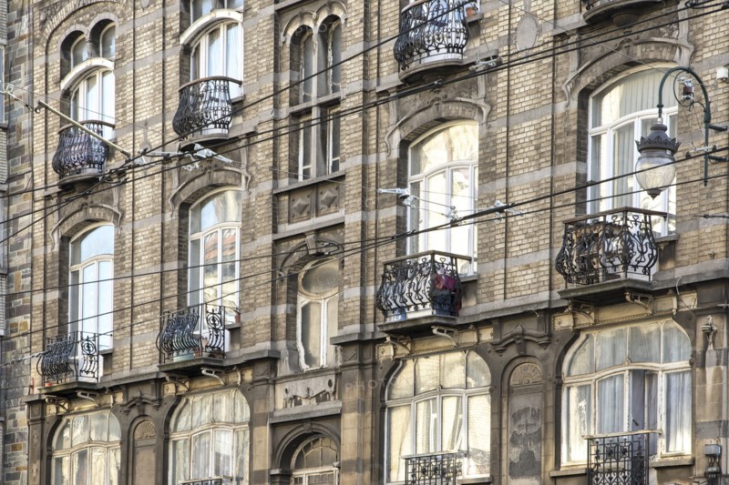 58 Avenue Princesse Elisabeth, Brussels, Belgium, (c1910), c2014-2017. Artist: Alan John Ainsworth.