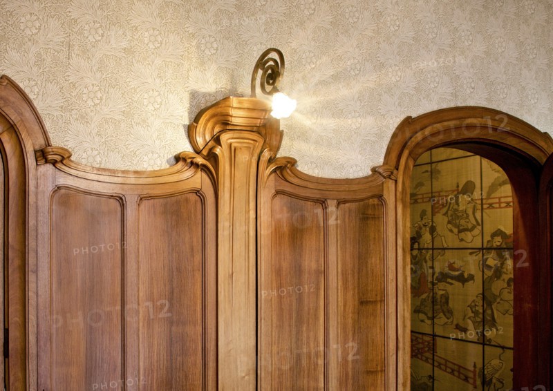 Interior-Hotel van Eetvelds, Av. Palmeston, Brussels, Belgium, (1895), c2014-2017. Artist: Alan John Ainsworth.