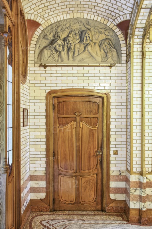 Maison Atelier Horta (Horta Museum), 23-25 Rue Americaine, Brussels, Belgium, c2014-2017. Artist: Alan John Ainsworth.