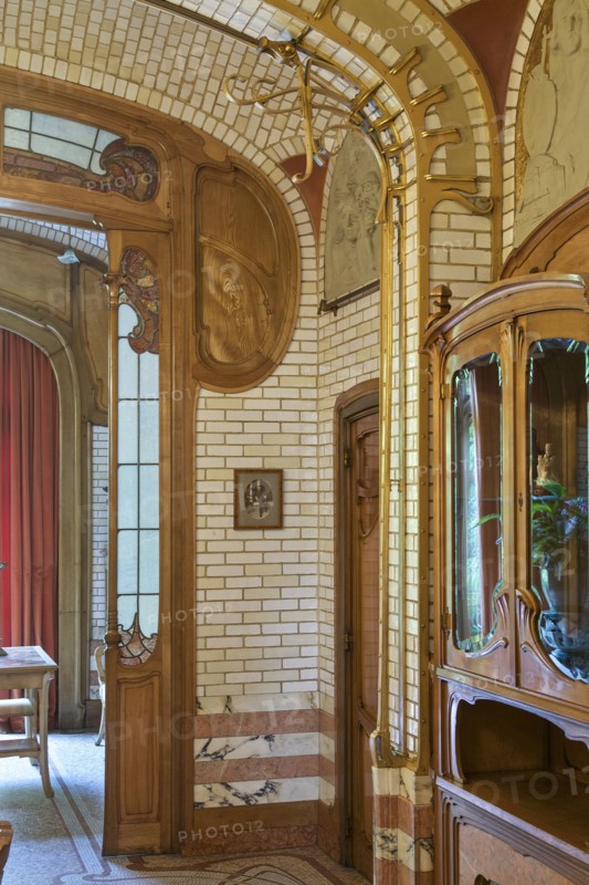 Maison Atelier Horta (Horta Museum), 23-25 Rue Americaine, Brussels, Belgium, c2014-2017. Artist: Alan John Ainsworth.
