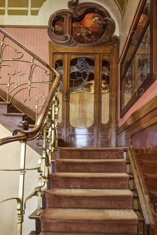 Maison Atelier Horta (Horta Museum), 23-25 Rue Americaine, Brussels, Belgium, c2014-2017. Artist: Alan John Ainsworth.