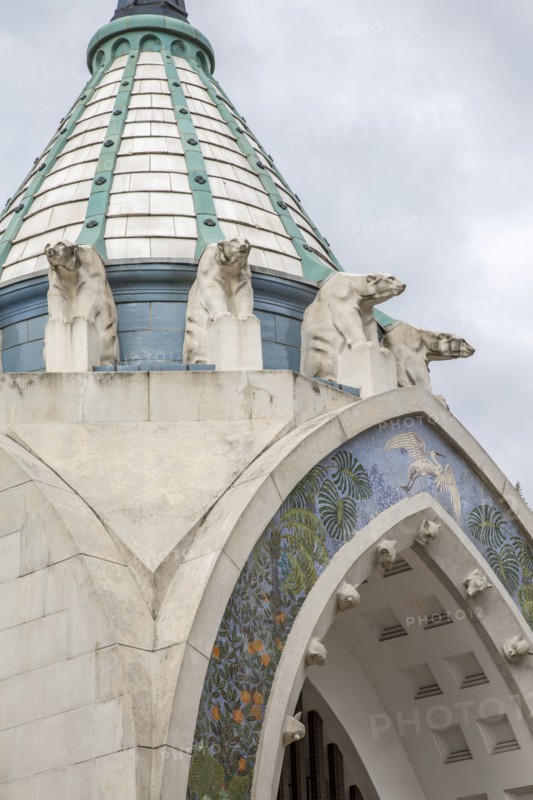 Budapest Zoo, Budapest, Hungary, (1910-1912), c2014-2017.  Artist: Alan John Ainsworth.