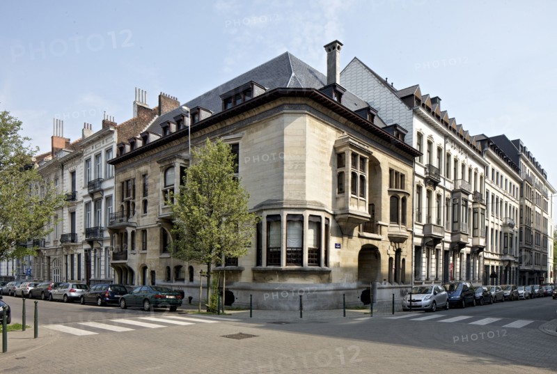Hotel Otlet, 13 Rue de Florence, Brussels, Belgium, c2014-2017. Artist: Alan John Ainsworth.