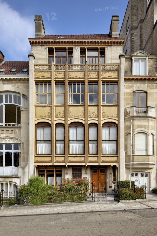Hotel van Eetvelde, 2-4 Av. Palmerston, Brussels, Belgium, (1898), c2014-c2017. Artist: Alan John Ainsworth.