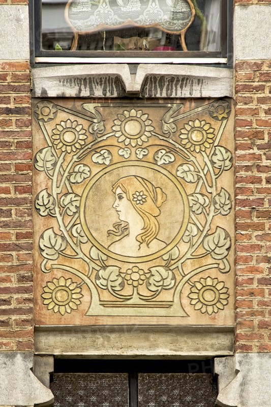 Maison Algave, 7 Rue Antoine Breart, Brussels, (1898), c2014-c2017. Artist: Alan John Ainsworth.