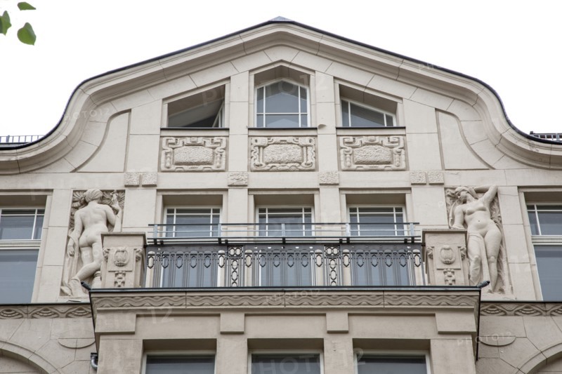 Haus Hillbrich, Mauerstrasse 76,  Berlin, Germany, (1908), 2018. Artist: Alan John Ainsworth.