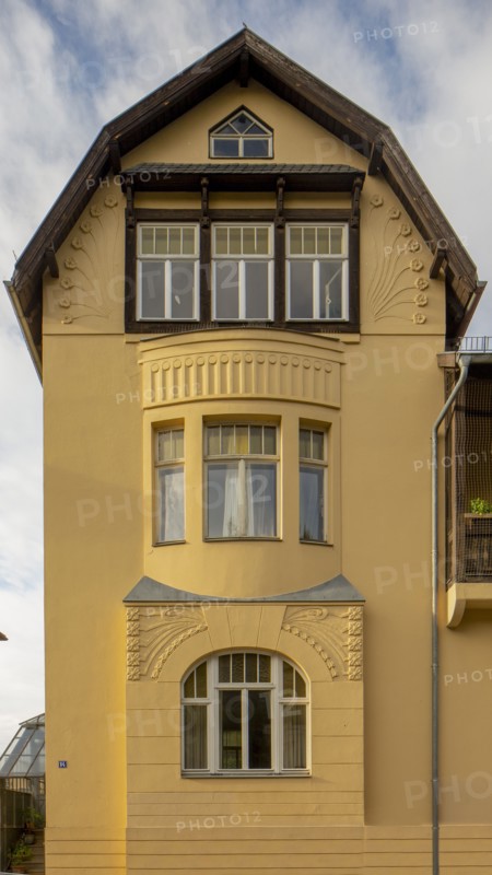Jugendstil Villa, Gutenbergstrasse 14, Weimar, Germany, 2018. Artist: Alan John Ainsworth.