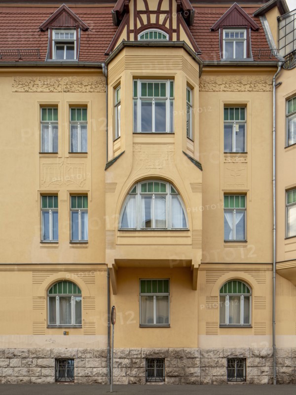 Jugendstil villa, Triererstrasse 75, Weimar, Germany, (1903-1904), 2018. Artist: Alan John Ainsworth.