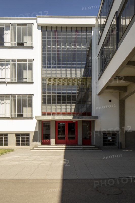 The Bauhaus building, Dessau, Germany, 2018.  Artist: Alan John Ainsworth.