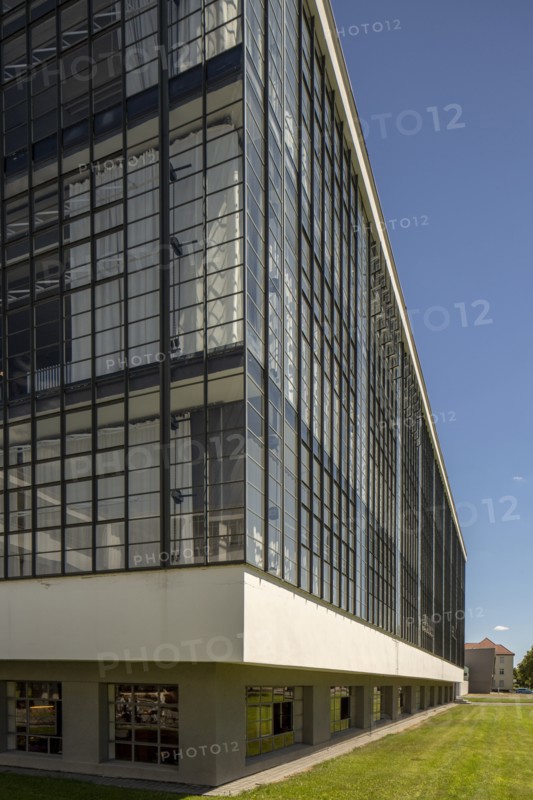 The Bauhaus building, Dessau, Germany, 2018.  Artist: Alan John Ainsworth.