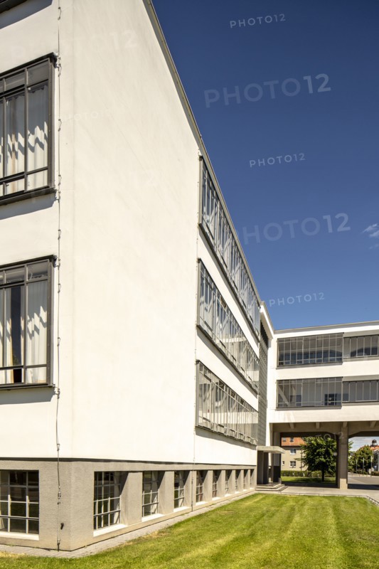 The Bauhaus building, Dessau, Germany, 2018.  Artist: Alan John Ainsworth.