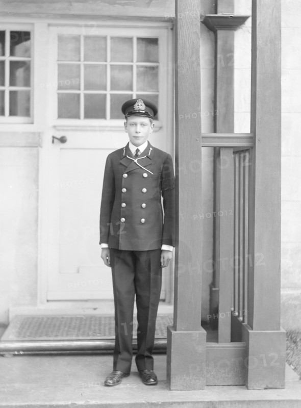 Prince Albert at the Royal Naval College, Osborne, Isle of Wight, 1910. Creator: Kirk & Sons of Cowes.