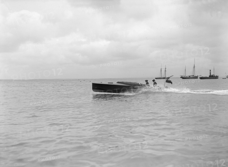 A Wolseley hydroplane, 1912. Creator: Kirk & Sons of Cowes.