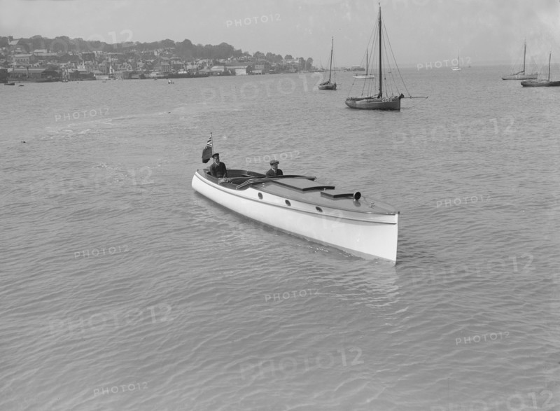 Wolseley launch, 1914. Creator: Kirk & Sons of Cowes.