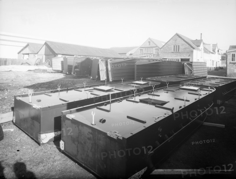 Saunders Shipyard (Interior), Cowes, 1938. Creator: Kirk & Sons of Cowes.