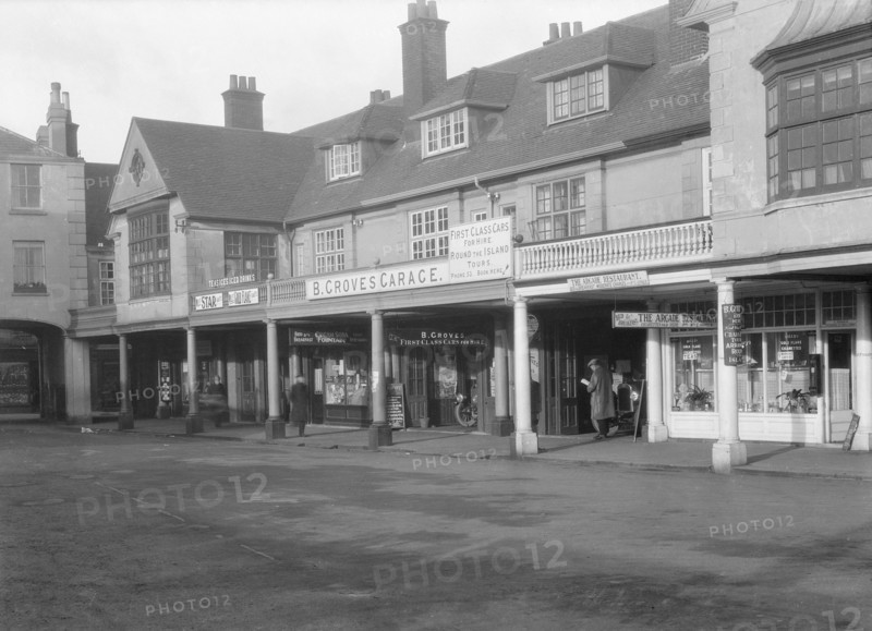 The Arcade, Cowes, 1931. Creator: Kirk & Sons of Cowes.
