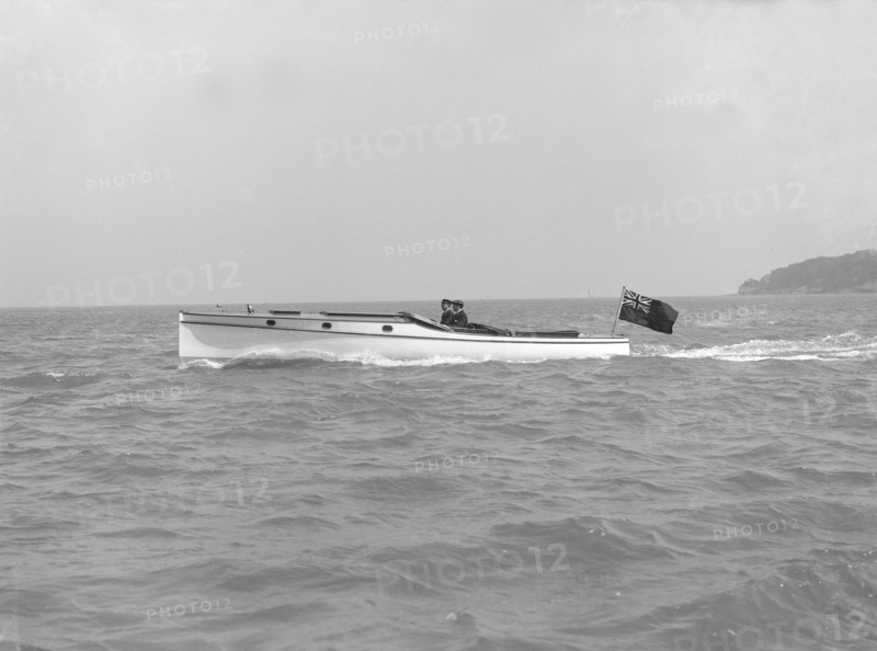 The Wolseley motor launch 'Maia', 1914. Creator: Kirk & Sons of Cowes.
