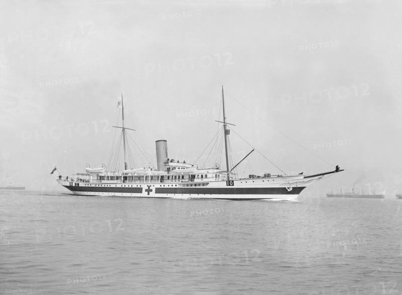 Steam yacht 'Liberty', 1914. Creator: Kirk & Sons of Cowes.