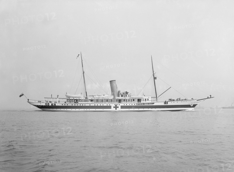 Steam yacht 'Liberty', 1914. Creator: Kirk & Sons of Cowes.