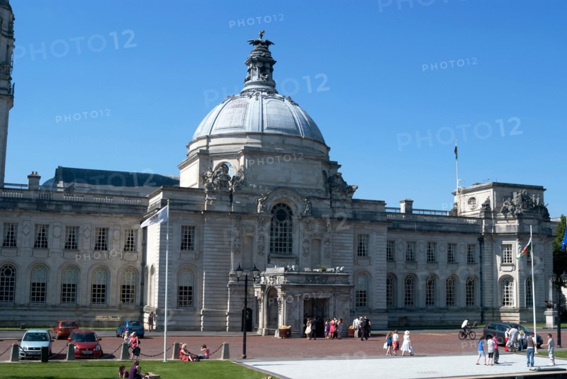 Cardiff City Hall, 2009. Creator: Ethel Davies.