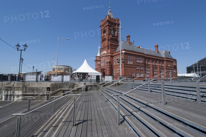 Cardiff, Pierhead Building, 2009. Creator: Ethel Davies.