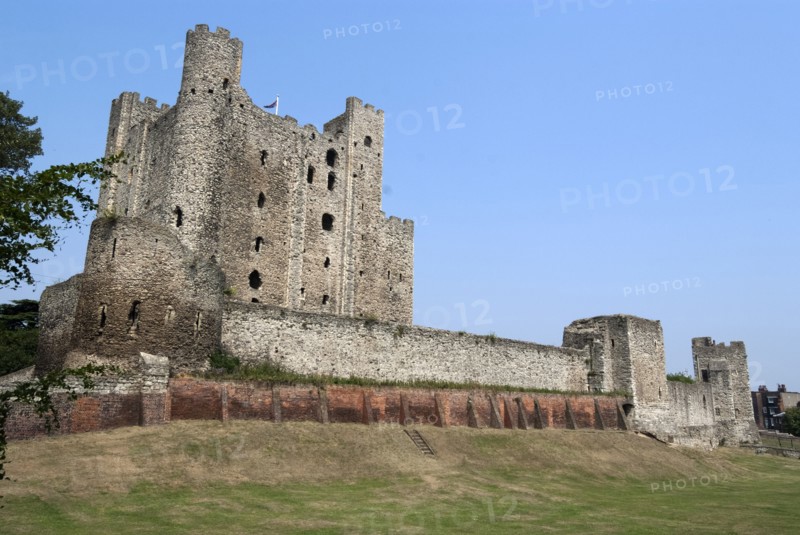 UK, Rochester, Rochester Castle, 2009. Creator: Ethel Davies.