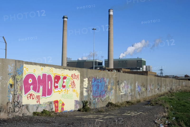 UK, Tilbury Power Station, 2009. Creator: Ethel Davies.