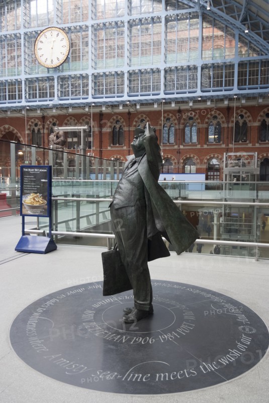 St Pancras Station, 2012. Creator: Ethel Davies.