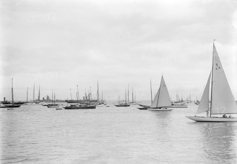 Cowes Roadstead, 1928. Creator: Kirk & Sons of Cowes.