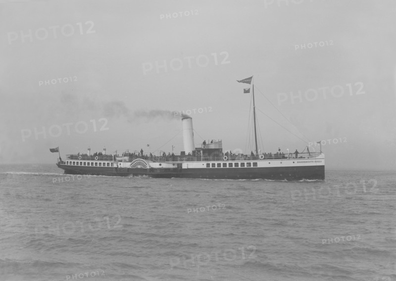 The 353 ton 'Bournmouth Queen' under way. Creator: Kirk & Sons of Cowes.