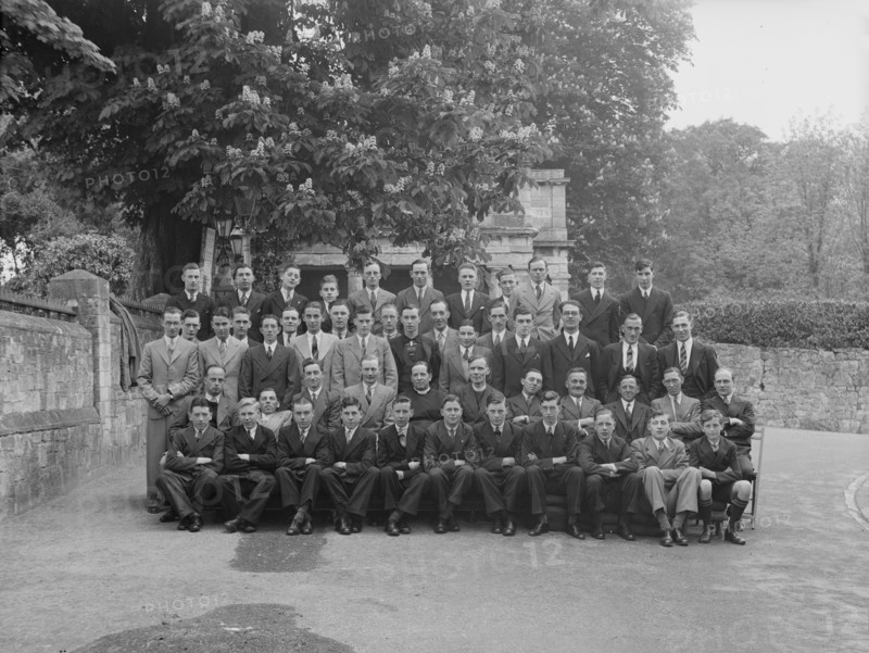 Group portrait of young men, c1935. Creator: Kirk & Sons of Cowes.