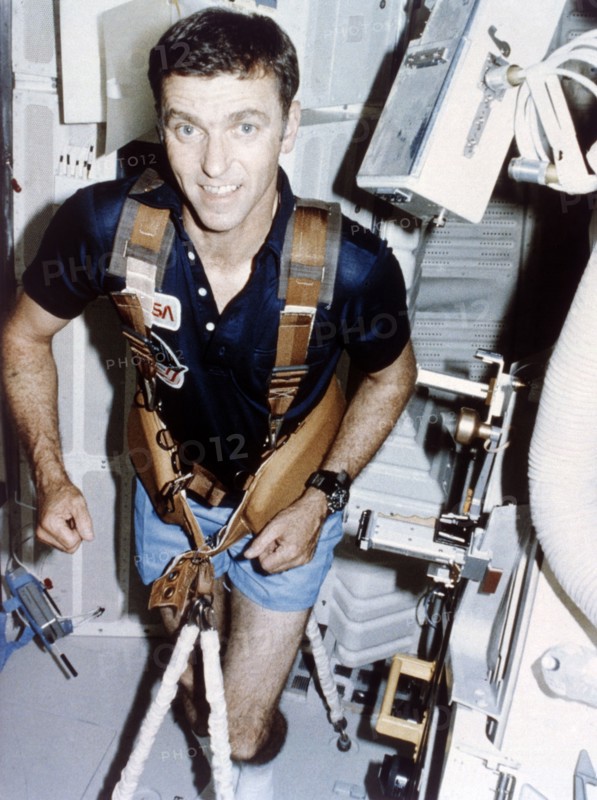 Astronaut Joe Engle, second Space Shuttle flight, November 1981. Creator: NASA.
