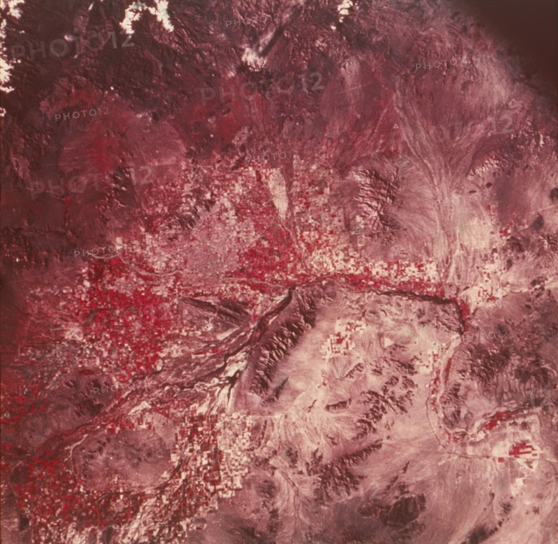 Earth from space - Phoenix, Arizona, USA, c1980s. Creator: NASA.