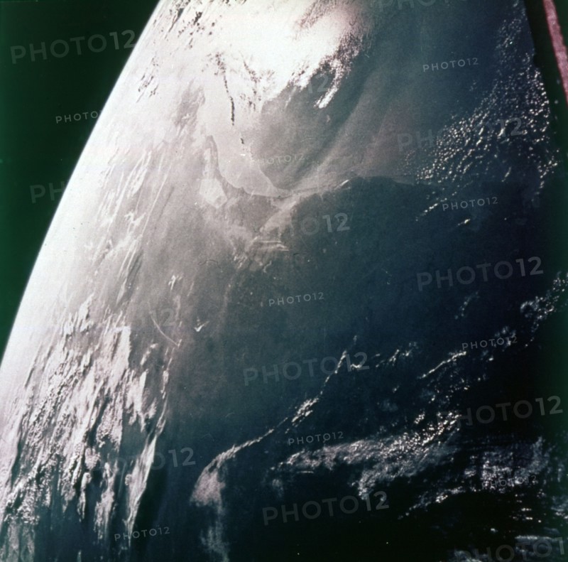 Earth from space - the Gulf coast, Houston and Galveston Bay, USA, c1980s. Creator: NASA.