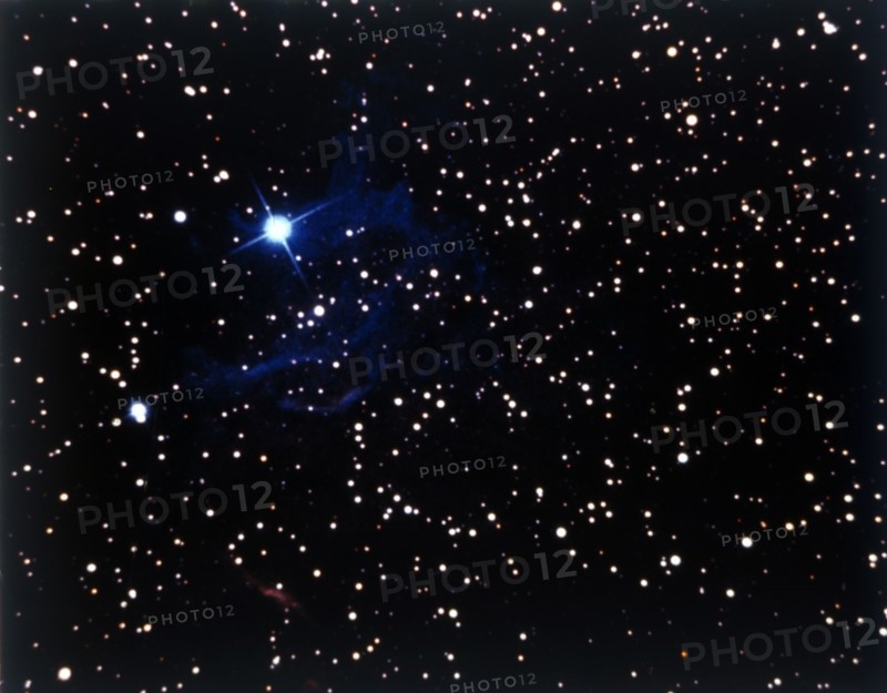 Nebulosity near the star Capella. Creator: NASA.
