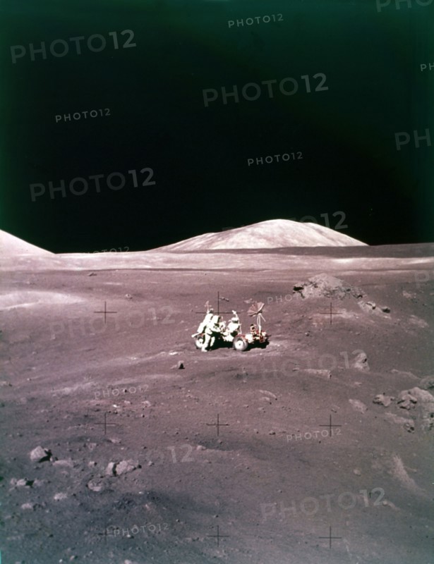 The Taurus-Littrow landing site, Apollo 17 mission, December 1972. Creator: NASA.