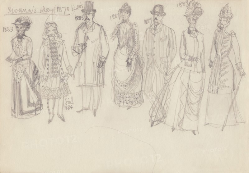 Historical costume, c1950. Creator: Shirley Markham.