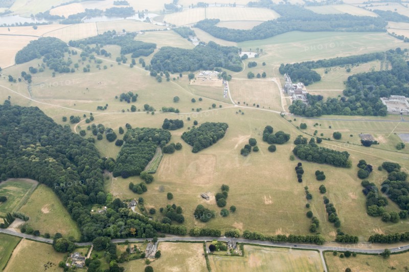 Landscape park, Wentworth Woodhouse, Wentworth, South Yorkshire, 2018