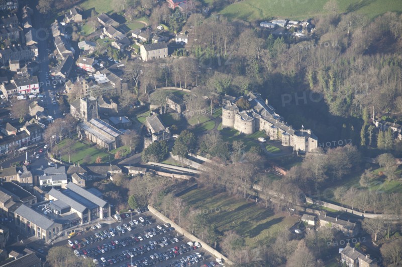 Skipton Castle and Holy Trinity Church, North Yorkshire, 2014