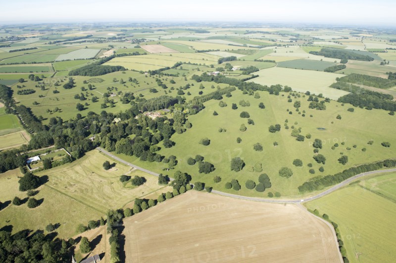 Parkland surrounding the former Scrivelsby Court, Scrivelsby, Lincolnshire, 2018