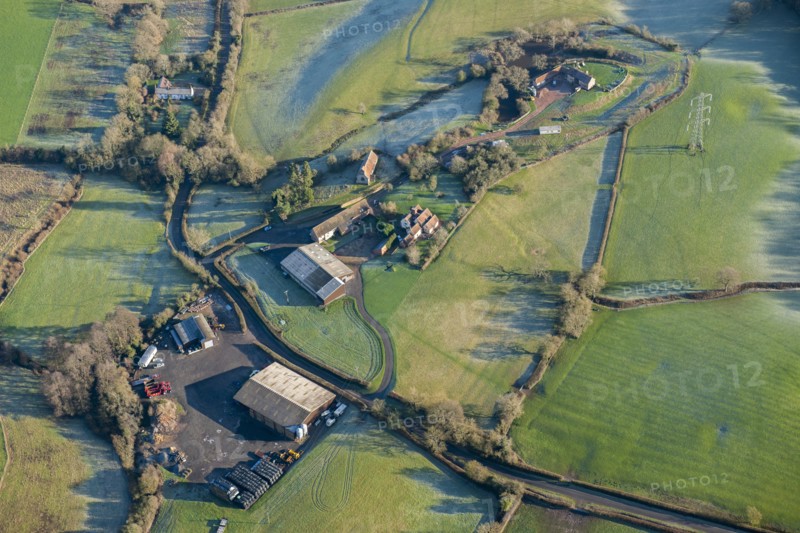 Moated site at Church Farm, Morton Bagot, Warwickshire, 2014