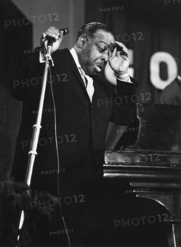 Count Basie on stage, Chatham, Kent, 1967.