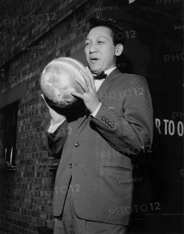 Danny Barcelona off stage on Day 2, Finsbury Park Astoria, London, 1962.