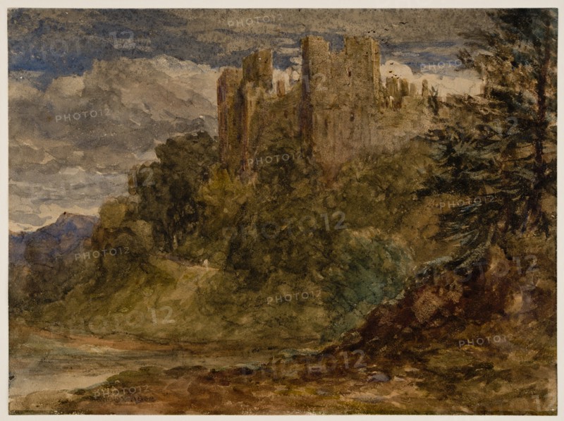 Ludlow Castle, 19th century.