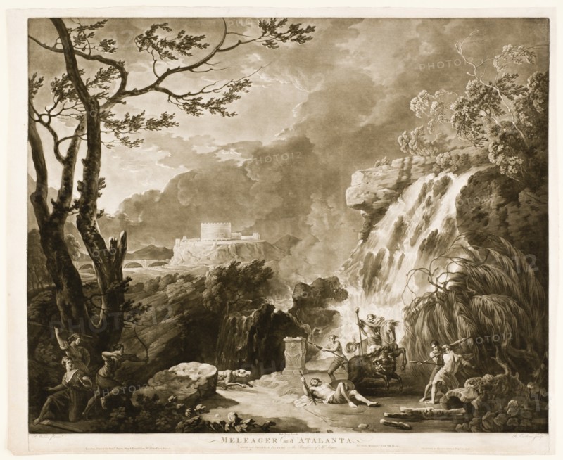 Meleager and Atalanta, c1770-1800