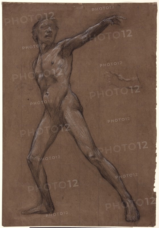 Figure Study for "Judas", c1910-1911.