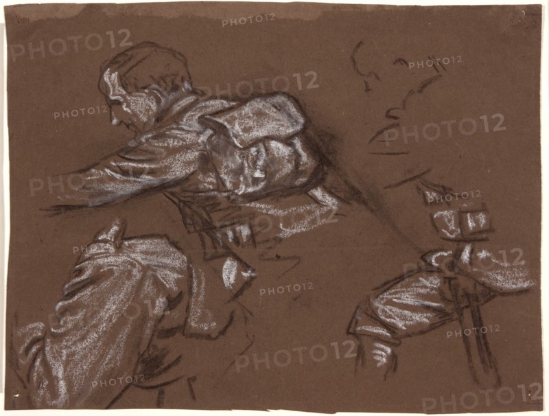 Studies for 'Mametz Wood', c1916.