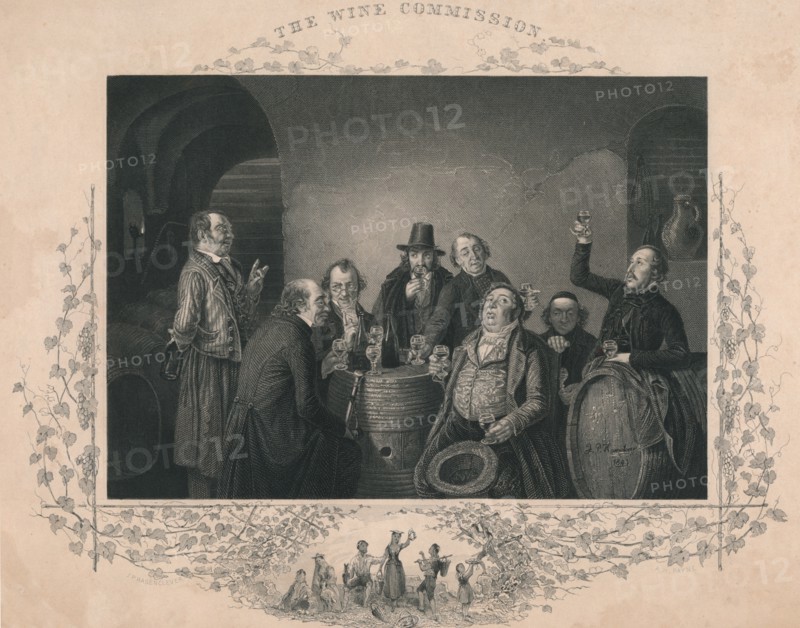 The Wine Commission', mid 19th century.