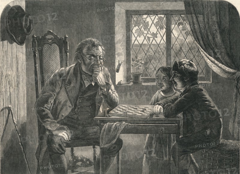 A Fix - Black To Move', 19th century.
