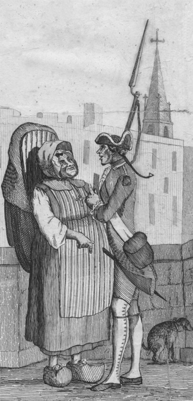 On the Pont Neuf', 1771.